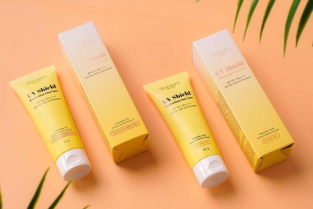 Rekomendasi Hybrid Sunscreen Untuk Wajah, instagram.com/daneenskincare
