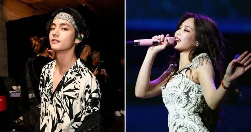 Taehyung (Photo by Frazer Harrison/Getty Images for The Recording Academy) (Photo by Rich Fury/Getty Images for Coachella), via meaww.com