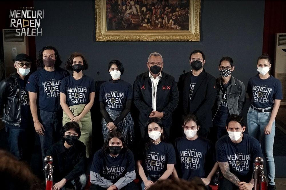 Press Con Film Mencuri Raden Saleh