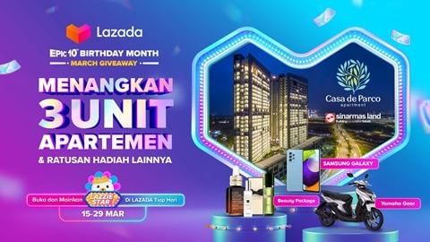 Lazada Epic 10th Birthday
