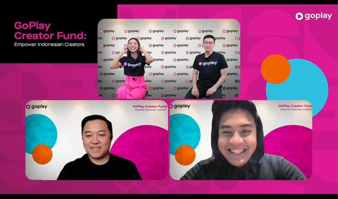 Virtual Media Gathering - Peluncuran Program GoPlay Creator Fund dalam Dorong Tumbuhnya Konten Kreator Baru di Indonesia