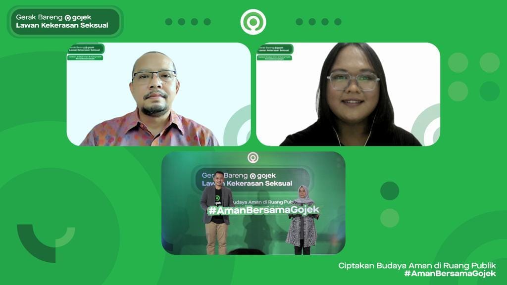 Konferensi Pers Virtual Gojek #AmanBersamaGojek