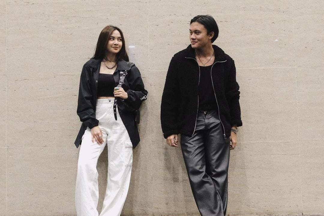 Gaya Kompak Mahalini Raharja dan Rizky Febian, Couple Goals!