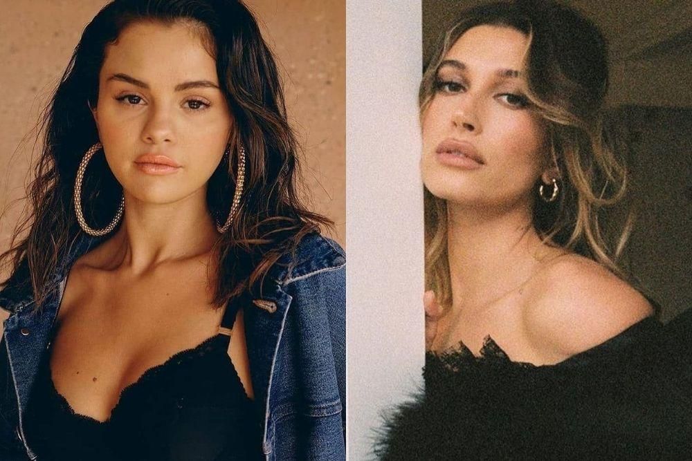 instagram.com/selenagomez, instagram.com/haileybieber