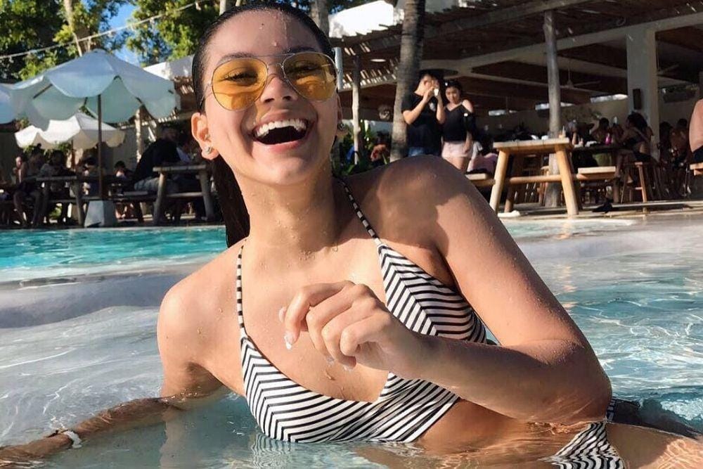 Yuk, Intip Aksi Kece Alyssa Daguise Berolahraga!