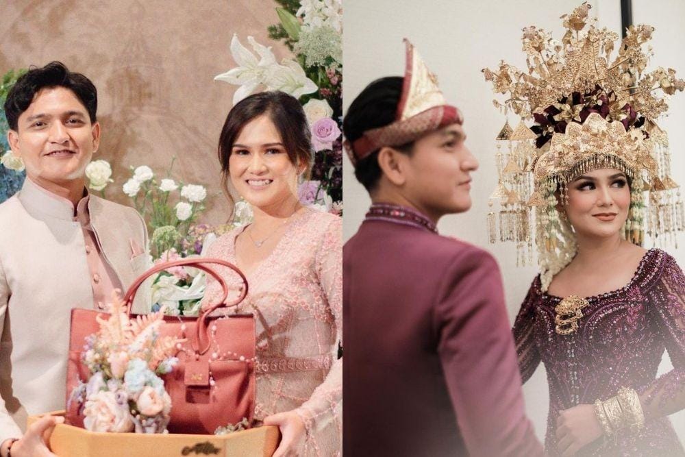 Potret Hangat Masayu Clara dari Lamaran Hingga Resepsi