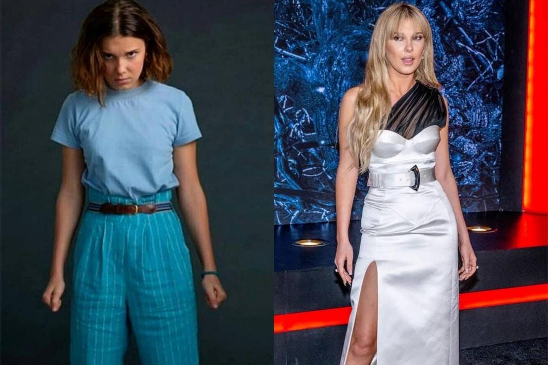 Adu Gaya Para Pemain Stranger Things di Serial vs Karpet Merah