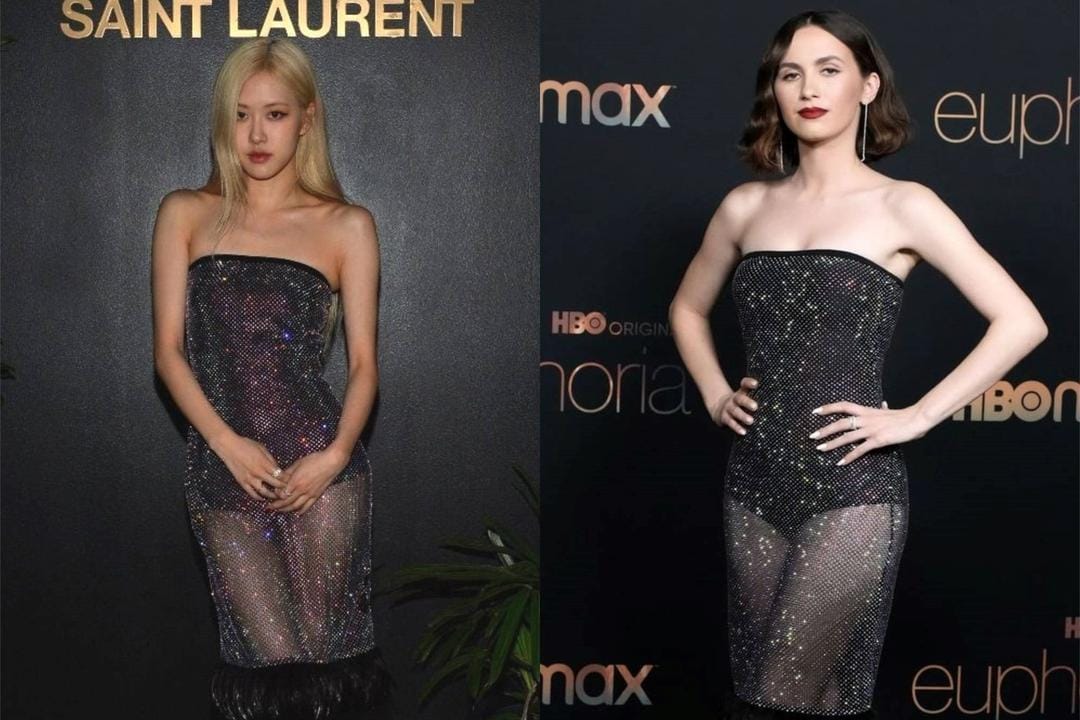 Adu Gaya Member BLACKPINK vs Seleb Hollywood Pakai Baju yang Sama