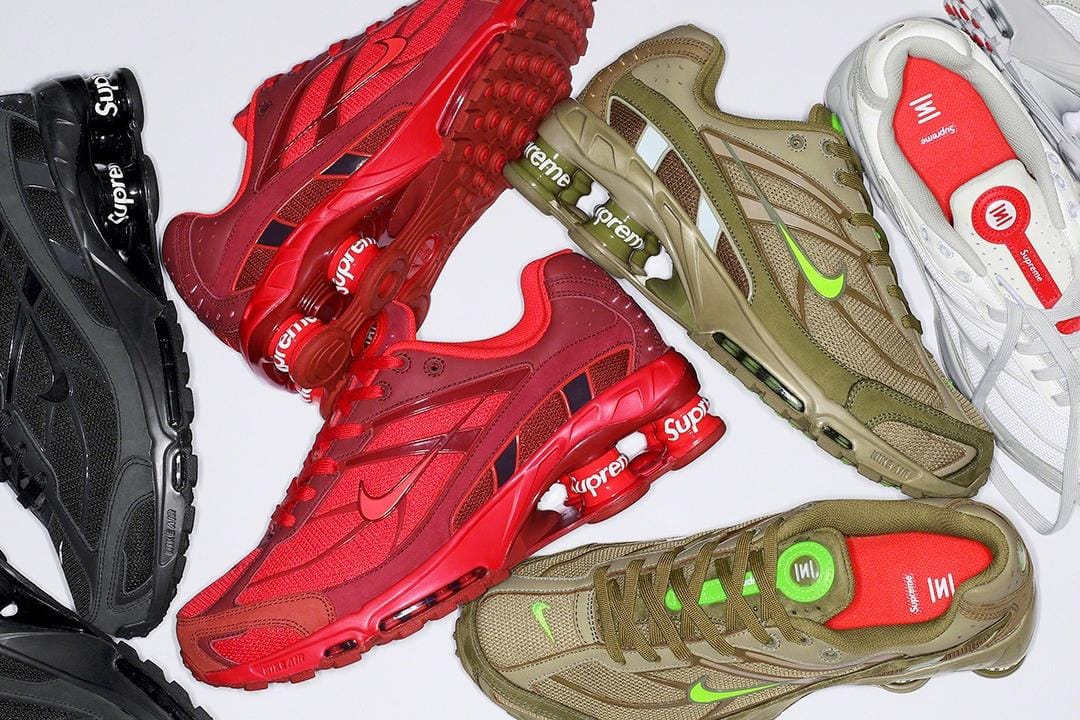 Supreme x Nike Rilis Sneaker Shox Ride 2 dalam 4 Warna Baru!