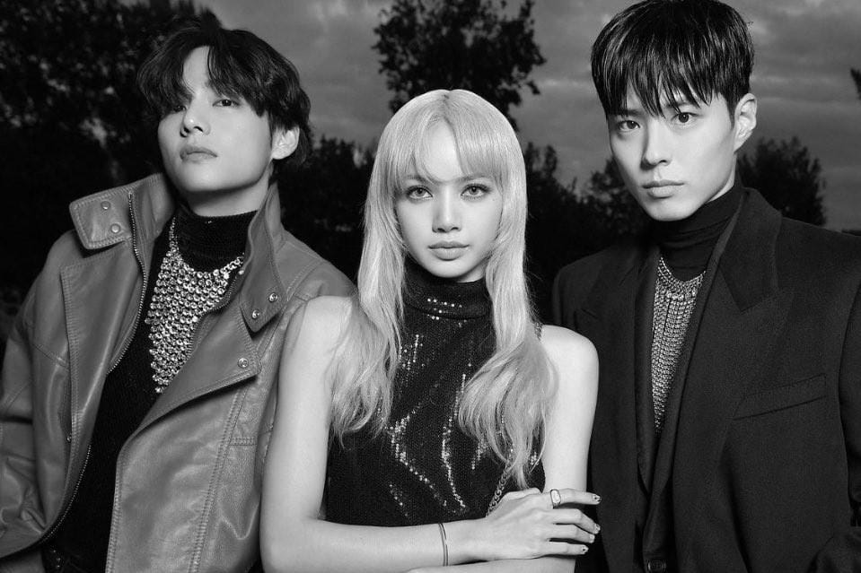 V BTS, Lisa BLACKPINK & Park Bo Gum di CELINE Menswear Summer 2023
