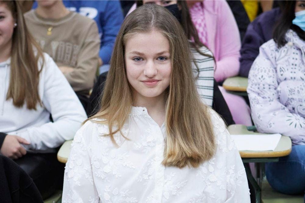 Pesona Manis Princess Leonor, Calon Ratu Kerajaan Spanyol Masa Depan