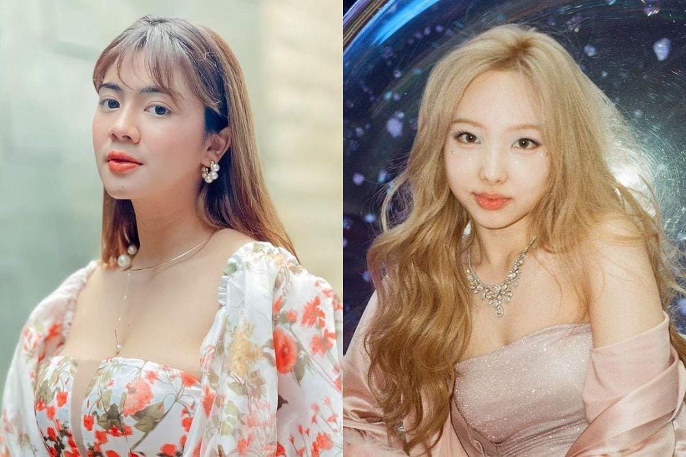 TikTokan Bareng, Intip Adu Pesona Felicya Angelista vs Nayeon 'TWICE'