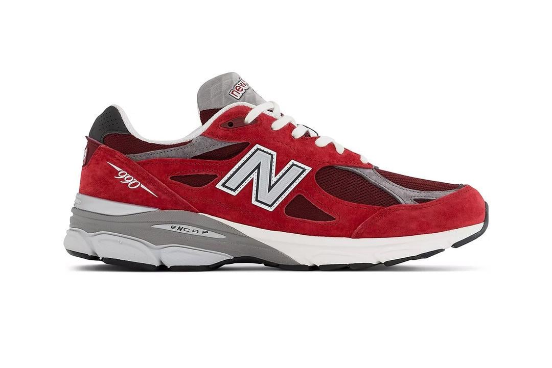 New Balance Hadirkan Varian Baru 990v3 Warna 'Scarlet'