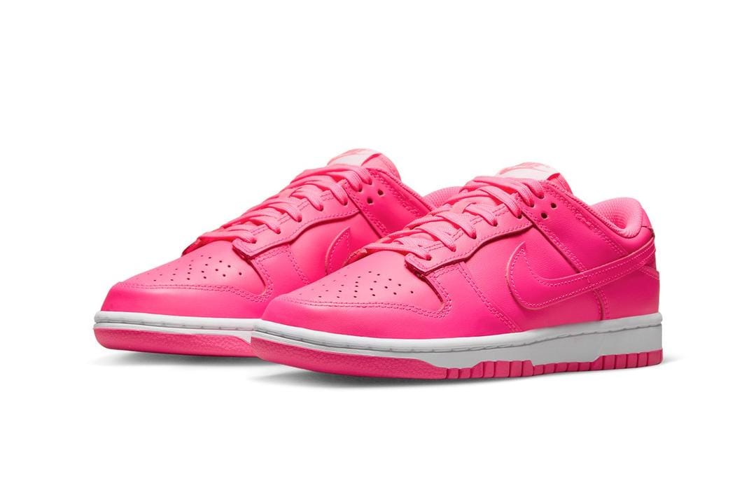 Nike Dunk Low Rilis Sneaker Warna 'Hot Pink' yang Tegas!